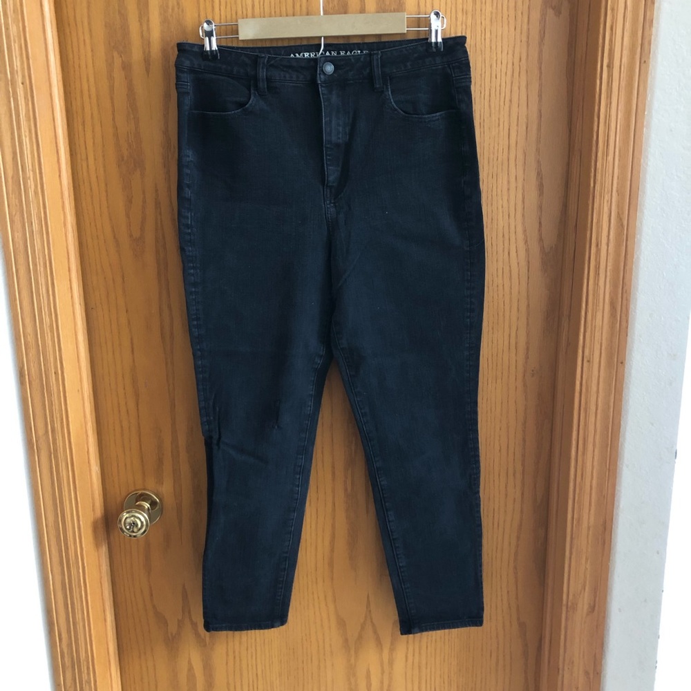 Black High Waisted Skinny Jeans